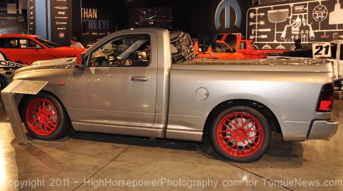 A side profile of the Ram 392 Quick Silver | Torque News